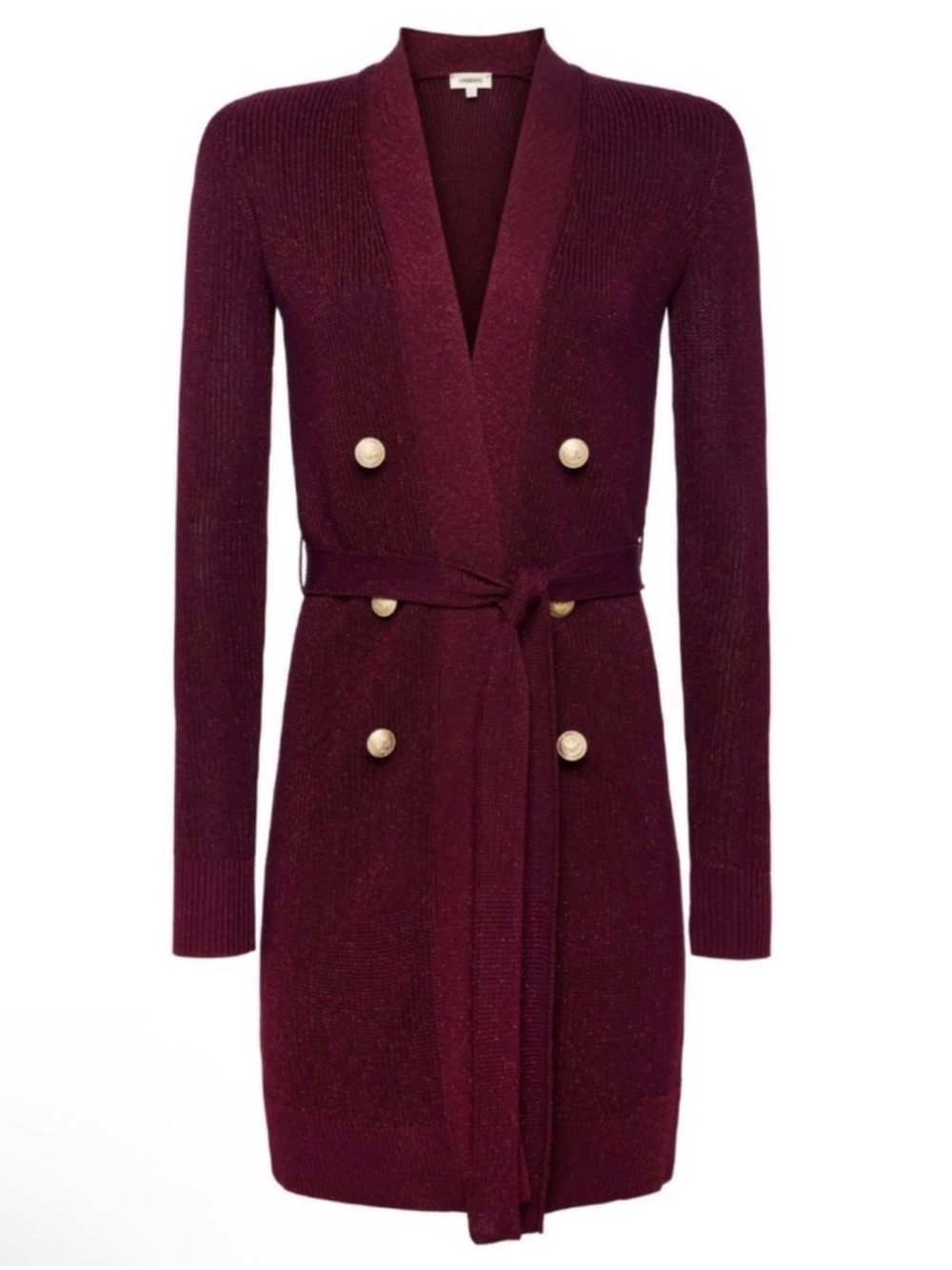 NEW L'agence Noe Double-Breasted Cardigan Small